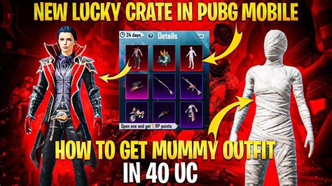 Mummy Set Crate Opening Mummy Set Is Back In Pubg Mobile Mummy Set