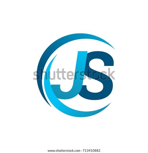 Initial Letter Js Logotype Company Name Stock Vector Royalty Free