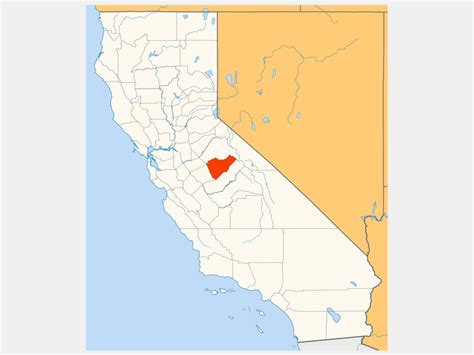 Mariposa County, CA - Geographic Facts & Maps - MapSof.net