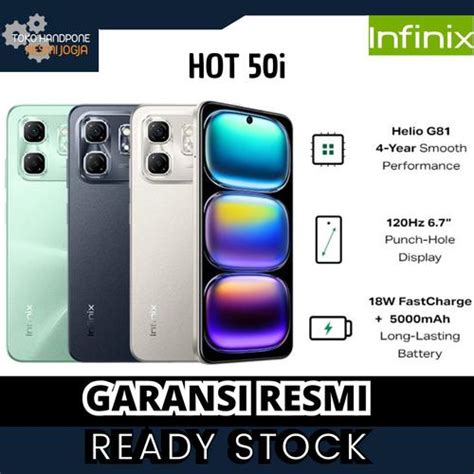 Jual Infinix Hot I Gb Up To Gb Extended Ram Helio G Inch Hz Punch Hole