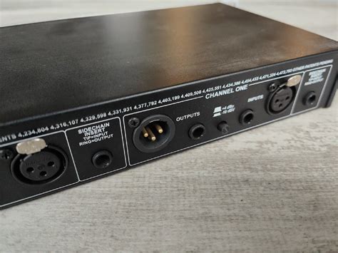 Dbx 266xs Dual Channel Compressorgate Mojo Stompboxes