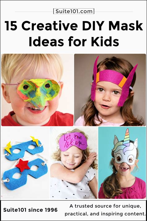 15 Fun and Creative DIY Mask Ideas for Kids - Suite 101
