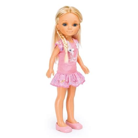 NANCY Fashion Tresses Blonde Robe Rose Pâle Cdiscount Jeux Jouets