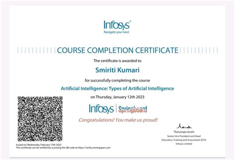 Smiriti Singh On Linkedin Iilmuniversity Infosysspringboard