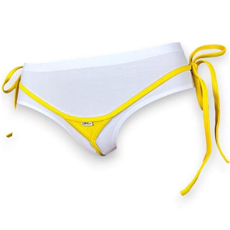 1022 2 Spandex Micro Thong Bikini Bottom With Adjustable Side Ties Shbikini Extreme String