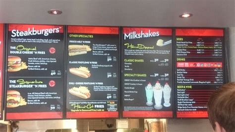 Steak N Shake Menu Shakes Steak Milkshake