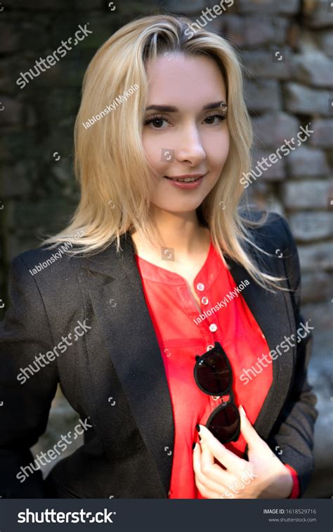 Portrait Beautiful Sexy Blonde Girl On Stock Photo 1618529716 Shutterstock