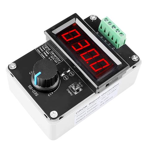 4 20mA Generator DROK Adjustable Signal Generator DC 0 10V 0 4 20mA