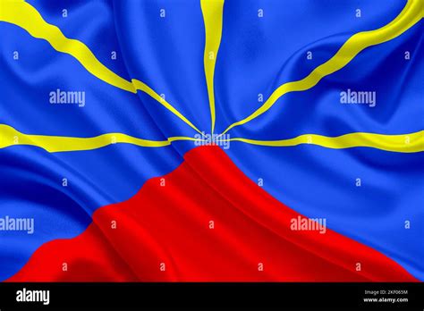 National Flag Of Reunion Stock Photo Alamy