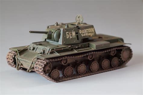 Tamiya 1 48 Russian Heavy Tank KV 1 With Applique Armor Flickr