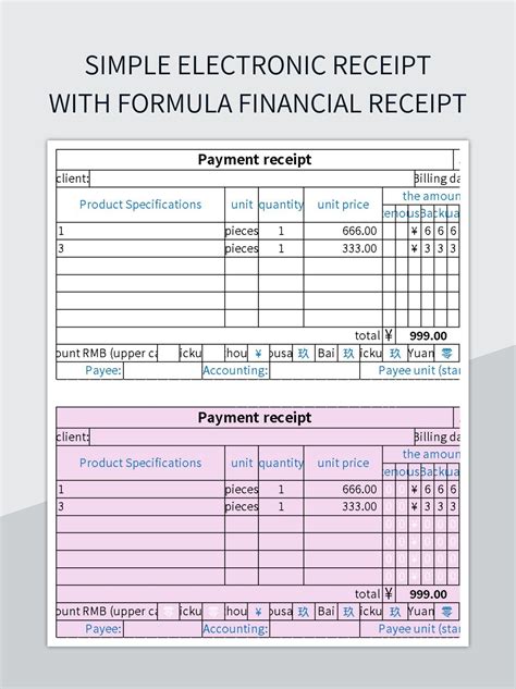 receipt  excel  formula infoupdateorg