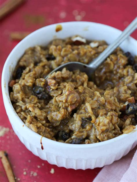 Gingerbread Oatmeal Chef Lindsey Farr