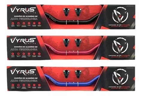 Guidão Vyrus Naked Cores Cb300 Twister Fazer Modelo Oxxy Parcelamento sem juros