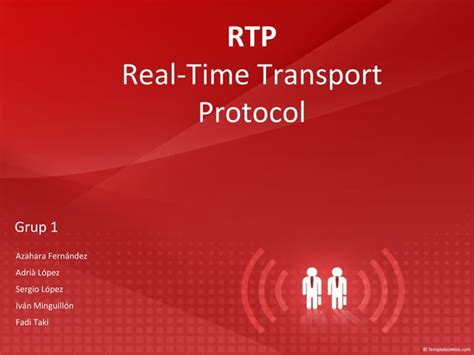 RTP Real Time Transport Protocol PPT