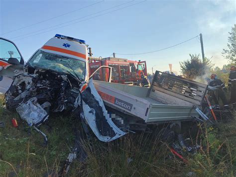 Accident Grav La Satu Mare O Ambulan I O Autoutilitar S Au Ciocnit