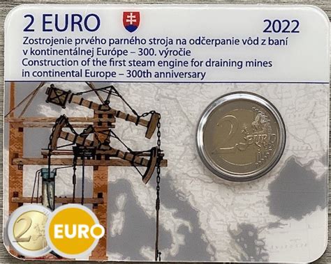 Euro Slowakei Dampfmaschine Stgl Coincard Eurogedenkmunzen De