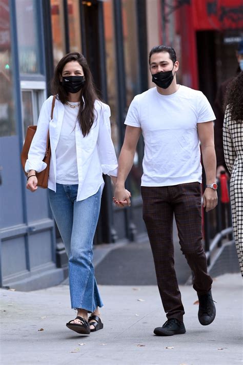 Katie Holmes and Emilio Vitolo - Out in New York 11/21/2020 • CelebMafia