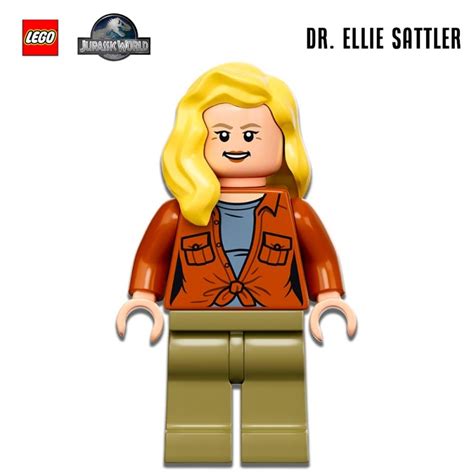 Minifigure Lego® Jurassic World Docteur Ellie Sattler Super Briques