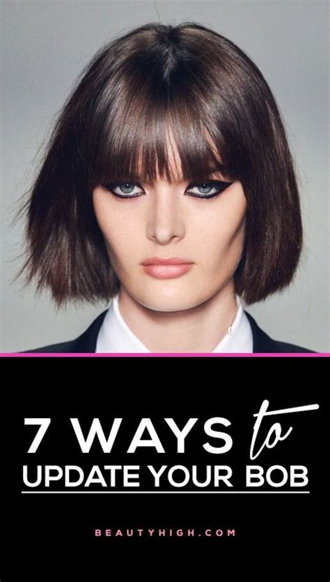 7 Chic and Easy Ideas for Styling a Bob Haircut | Beautiful hair ...