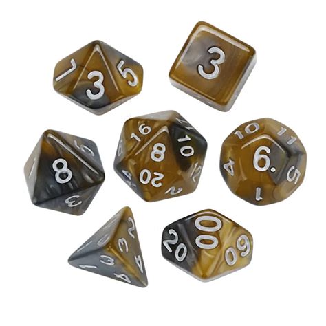 7 шт игра кости вечерние развлекательное оборудование игры многогранные ...