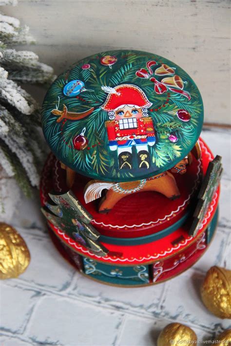 Музыкальная крутящаяся карусель "Щелкунчик"(ручная роспись) купить в ...