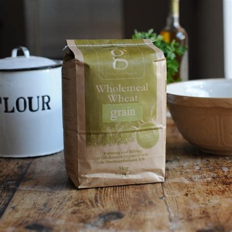 Gilchester Organic Wheat Grain, 3kg - Sourdough - transform your bread ...