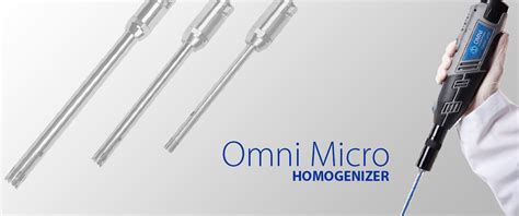 Omni Micro Homogenizer Elisabeth Pharmacon Spol S Ro