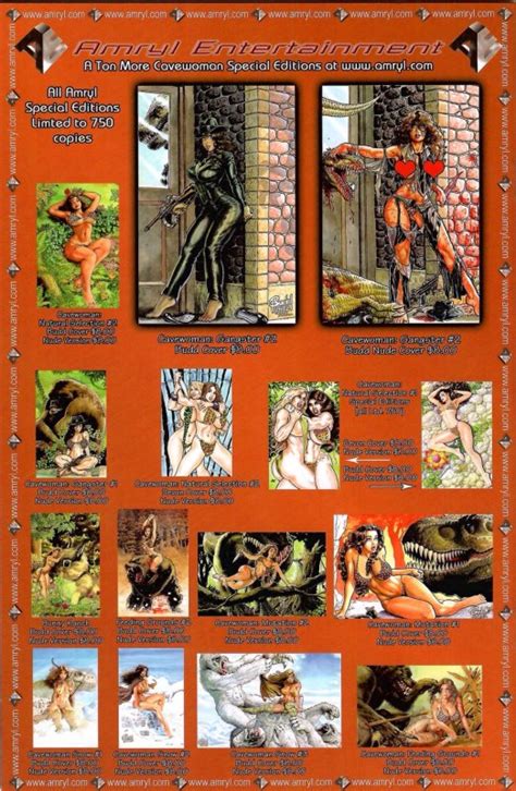 Cavewoman Gangster Special Edition Budd Root Nude Ltd To Comic Books Modern
