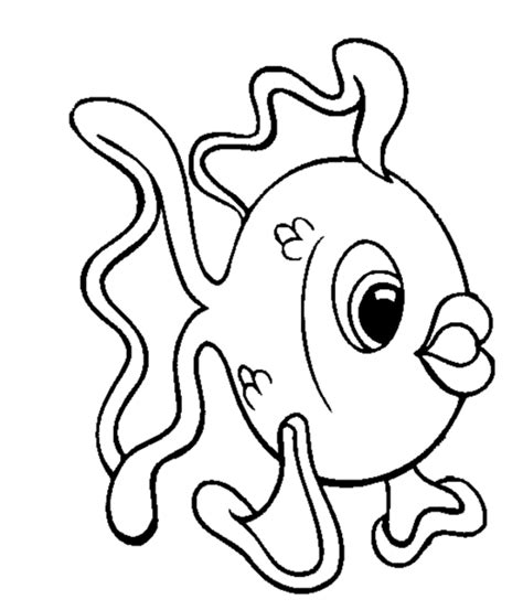 Cartoon Fish Coloring Pages - Coloring Home
