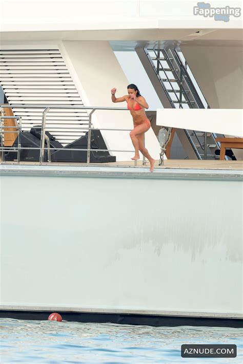 Michelle Rodriguez Flashes Sexy Bikini On Sardinian Boat Day AZNude