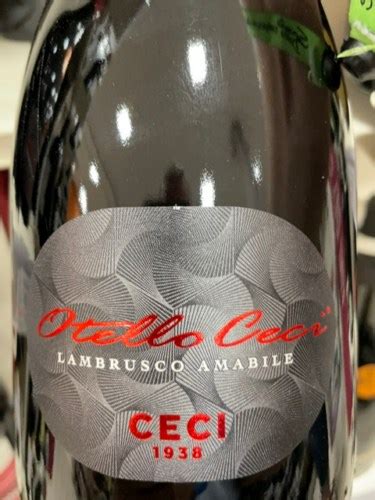 Ceci Otello Lambrusco Amabile Vivino