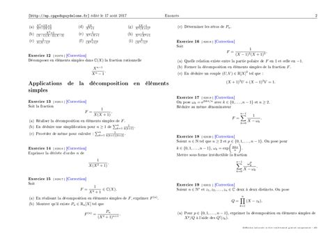 Solution Les Fractions Rationnelles Studypool