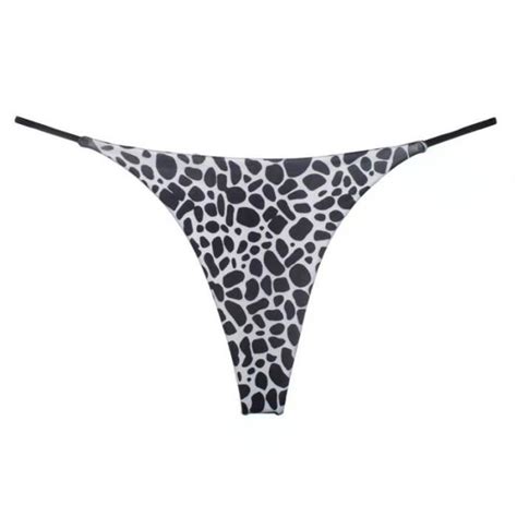 Culotte slip TERMEZY String taille basse pour femme lingerie sexy culotte en coton sous vêtement