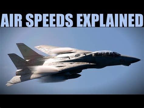 Flying Basics: Aircraft Air Speeds Explained - YouTube