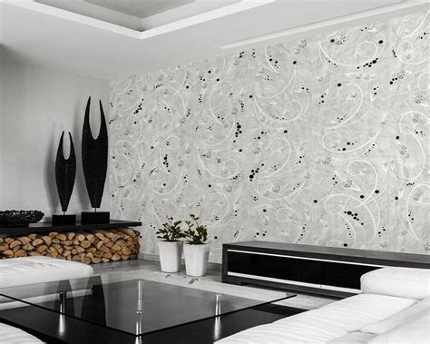 Образцы обоев в интерьере - 94 фото