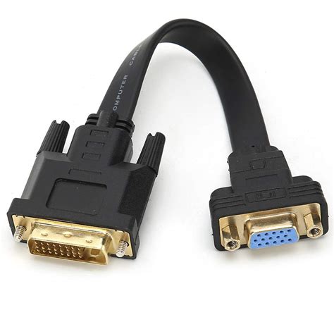 dvi  vga cable dvid dual link  male  vga female video