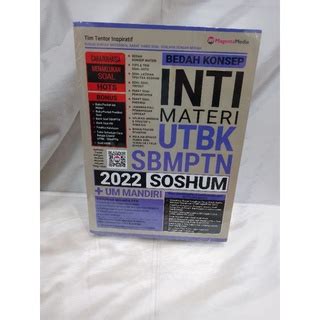 Jual Buku Bedah Konsep Inti Materi Utbk Sbmptn Soshum Shopee