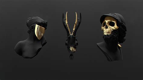 Golden Skull Wallpapers - Wallpaper Cave