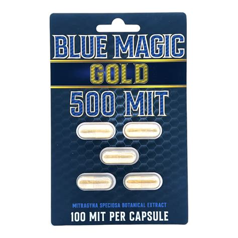 Buy Blue Magic Gold Kratom Extract Capsules