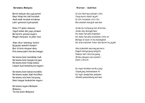 Lirik Lagu Patriotik