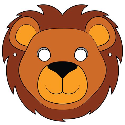 wild animal masks for kids 2