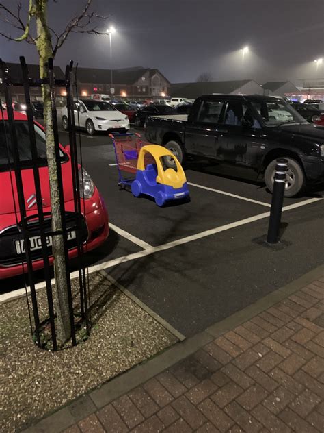 Shoppers at tesco middlebrook are complaining about the parking 12