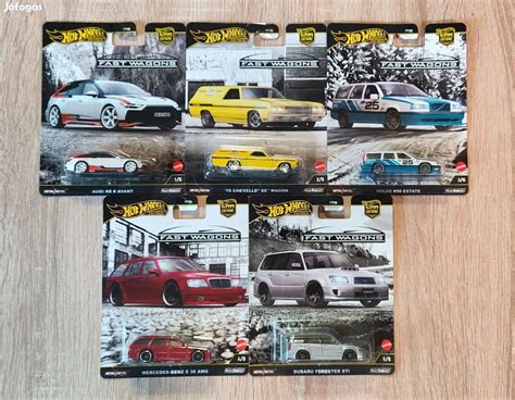 Hot Wheels Fast Wagons Szett Gy Ngy S Kisaut K J Fog S