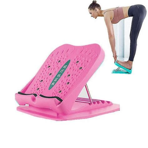 Portable Slant Board Foot Massage Instrument Adjustable Incline Boards