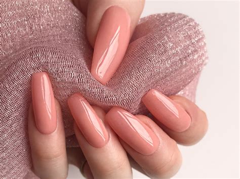 Pink Nude Press On Nails Custom Press On Nails False Nails Etsy