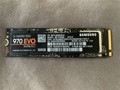 Samsung 970 Evo 500 GB M.2-2280 NVME | Jawa