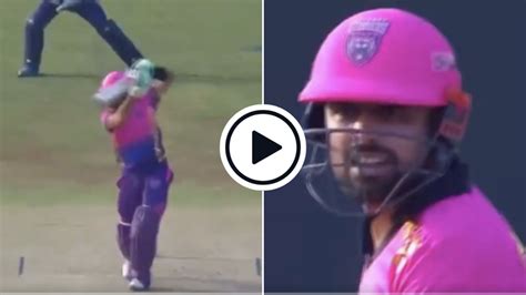 Watch Babar Azam Carves Trademark Cover Drive In Flying Start Smashes