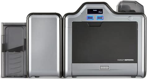 fargo hdpe dual sided retransfer id card printer