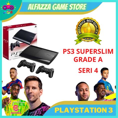 Jual PS 3 SUPER SLIM 500 GB FULL GAME CFW PS3 SUPER SLIM SONY