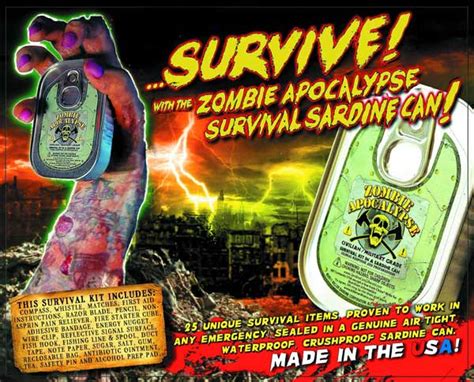 Get Ready For The Zombie Apocalypse With These Survival Kits Pop